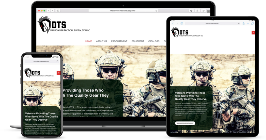 dts website redesign